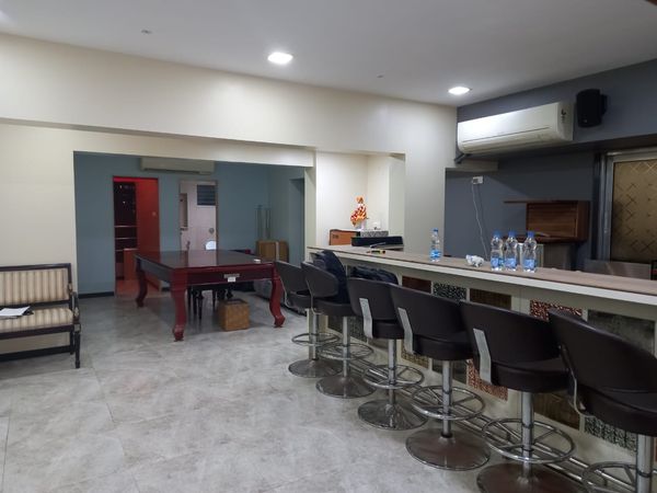 Before: When Ardith Vijh and Nikita Rijhwani inherited Ardith's family's event space in a building in Mumbai, India, they planned to turn it into their very first home together.
