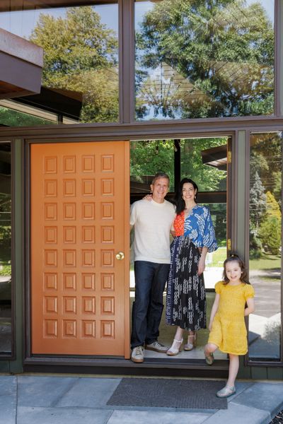 Lauren La Cascia and Bill Schoenmaker, with daughter Lana.