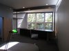 looking S from the MBR bed: dressers form rail, window wall beyond. Photo 15 of metalHOUSE(2) modern home