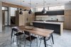 Modern home with Dining Room, Pendant Lighting, Concrete Floor, Table, and Chair. Kitchen & Dining Photo 5 of Wharton Residence