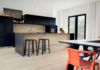 Galley Kitchen and Dining Room Photo 7 of The Raven Home modern home