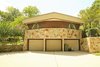 Side of House-3 Car Garage Photo 4 of Bailey/Friedlander House-Robert Greene Designed modern home