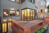 Modern home with Exterior, House Building Type, Flat RoofLine, and Concrete Siding Material. La Cantina corner door solution Photo 2 of Dolores Street