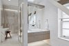 Modern home with Recessed Lighting, Engineered Quartz Counter, and Accent Lighting. master bath Photo 12 of San Francisco Apartment