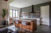 Modern home with Concrete Floor and Ceiling Lighting. Kitchen Photo 18 of HoF