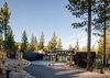 Modern home with Exterior, House Building Type, Metal Siding Material, Flat RoofLine, and Shed RoofLine. Entry Driveway Approach Photo 3 of Martis Camp Residence I