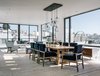 Modern home with Table, Chair, Ceiling Lighting, Storage, Light Hardwood Floor, and Storage Room. Dining Room Photo 20 of Butterfly House