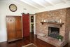 Modern home with Living Room. The original fireplace, a new barn door Photo 4 of de la Grulla