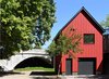 Modern home with Outdoor. Exterior View from Alley Photo of Lake Harriet Loft