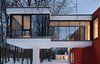 Modern home with Storage Room. Bridge and Hinoki tub lookout Photo 8 of House in the Woods