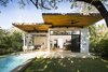Modern home with Outdoor, Gardens, Grass, Lap Pools, Tubs, Shower, Plunge Pools, Tubs, Shower, Shrubs, Trees, and Back Yard. Each villa is equipped with its own salt-water swimming pool and outdoor shower. Photo 4 of Nalu Nosara
