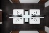 Modern home with Bath Room, Pedestal Sink, and Porcelain Tile Floor. Shared baths, detail oriented to provide modern bath accommodations, are available to guests lodging in dorms. Photo 9 of Long Story Short Hostel