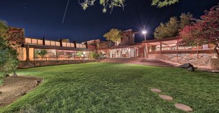 Taliesin West is a Frank Lloyd Wright Masterpiece, composed of locally sourced materials, rich red hues, and thoughtful indoor to outdoor connections.