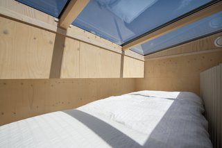 A glass dome provides clear viewing to the endless sky above.