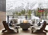 Each suite includes private outdoor balconies complete with fire pits. Thanks to the snowmelt patios, you can enjoy this view and the great outdoors year round. Photo 11 of Caldera House modern home