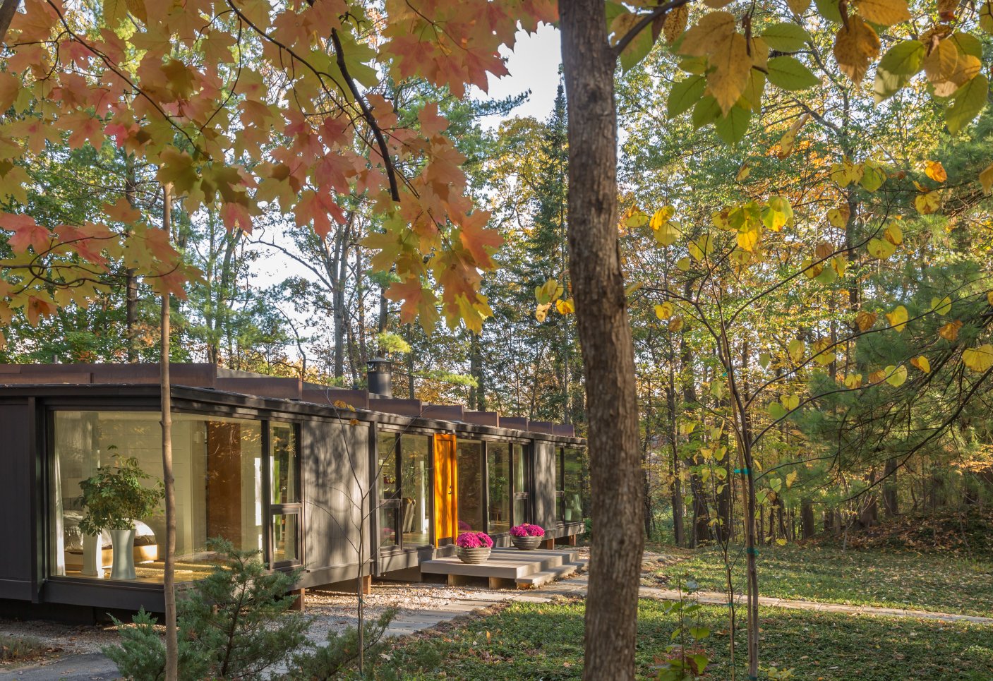 Photo 1 of 9 in Budget Breakdown A Midcentury Glass House Is