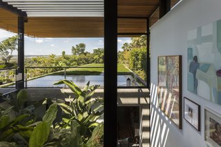 Picturesque views of the surrounding countryside are present at every corner of this home.