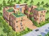 Modern home with Outdoor, Trees, Gardens, Vegetables, Grass, Flowers, and Landscape Lighting. Our range of services include: 3D exterior & interior views; Birds eye view. Photo of 3D Architectural Rendering Design Services for Birds Eye View