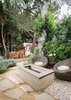 Modern home with Garden, Trees, Shrubs, Hardscapes, Walkways, and Pavers Patio, Porch, Deck. Firepit with exterior dining terrace at raised deck beyond Photo 19 of Boise Residence