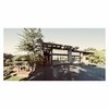 Modern home with Exterior, House Building Type, Mid-Century Building Type, Ranch Building Type, Shingles Roof Material, Metal Roof Material, Wood Siding Material, Stucco Siding Material, and Shed RoofLine. View from roof looking back towards second floor Master Suite Photo 5 of Ridgemont Residence