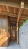 Modern home with Hallway. Back Hallway Photo 7 of Brightwood Cabin