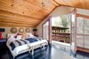 Modern home with Bedroom and Dark Hardwood Floor. Bedroom Photo 11 of Cedar Lodge on over a 1/2 Private Acre in Lower Nichols Canyon