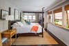 Modern home with Bedroom and Dark Hardwood Floor. Master En Suite Photo 12 of Cedar Lodge on over a 1/2 Private Acre in Lower Nichols Canyon