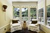 Modern home with Living Room and Medium Hardwood Floor. John Viener House - Sun Room Photo 6 of John Viener Home