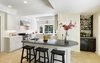 Modern home with Kitchen, Granite Counter, Subway Tile Backsplashe, White Cabinet, and Medium Hardwood Floor. John Viener House - Kitchen Photo 8 of John Viener Home