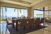 Modern home with Dining Room, Stools, Ceiling Lighting, and Ceramic Tile Floor. Guests on their way Photo 10 of Pacific Breeze house overlooking the Ocean