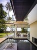 Modern home with Trees, Garden, Shed & Studio, and Living Space Room Type. Duravit- Bathroom Faucets, Bathroom Sinks, Bathtub & Shower
Hansgrohe- Plumbing
Bharat Floorings Group- Floor
Daikin- Air Conditioners
Imagination Lights- Lighting
Marble Center International- Floor
Moie- Furniture Photo 3 of VILLA RIBANDAR