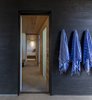 Modern home with Bedroom, Bed, Ceiling Lighting, and Travertine Floor. Ready for company -- or a relaxing stay-cation on your own property. Photo 4 of Napa Pool House