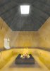 Modern home with Shed & Studio and Den Room Type. A fire to keep people warm from the harsh elements of winter. Photo 2 of Warming Hut