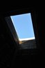 This vent hole in the roof acts like a chimney. Photo 6 of Warming Hut modern home