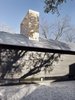Locally made charred-wood siding imbues the dwelling with a stylish chiaroscuro effect on the outside. Photo 2 of Modern Texas Prefab modern home