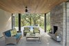 Modern home with Outdoor, Side Yard, Small Patio, Porch, Deck, Concrete Patio, Porch, Deck, Small Pools, Tubs, Shower, Stone Fences, Wall, Hardscapes, and Pavers Patio, Porch, Deck. Phantom Screened Porch Photo 15 of Sunfish Lake Residence