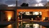 Modern home with Exterior, Flat RoofLine, House Building Type, and Stucco Siding Material. Casa Sisal at dusk Photo 12 of Casa Sisal