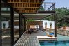 Modern home with Outdoor, Trees, Small Pools, Tubs, Shower, and Back Yard. Terrace and swimming pool Photo 9 of CQ12