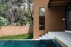 Modern home with Outdoor, Infinity Pools, Tubs, Shower, Small Pools, Tubs, Shower, Concrete Pools, Tubs, Shower, Trees, and Back Yard. Swimming pool and studio Photo 10 of CQ12
