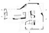 Plan 1st Floor Photo of DR Residence modern home
