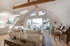 Modern home with Living Room, Console Tables, Sofa, Medium Hardwood Floor, Bench, and Ceiling Lighting. Great room and stunning view Photo 3 of Bayview Road