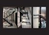 Modern home with Staircase, Glass Railing, Metal Railing, Metal Tread, and Concrete Tread. Stairway Fabrication Details Photo 9 of Skyline Residence
