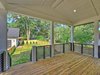 Modern home with Outdoor, Large Patio, Porch, Deck, Trees, Grass, Back Yard, and Horizontal Fences, Wall. Covered porch Photo 20 of Contemporary Craftsman Home