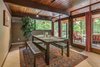 Modern home with Dining Room, Bench, Pendant Lighting, Table, Ceiling Lighting, Track Lighting, and Ceramic Tile Floor. Dining Room Photo 11 of Beautifully Designed Contemporary