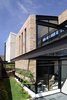 Modern home with Outdoor, Gardens, Stone Patio, Porch, Deck, and Garden. Detail - South Facade Photo 17 of Casa AB