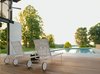 Modern home with Outdoor, Small Pools, Tubs, Shower, Swimming Pools, Tubs, Shower, Large Pools, Tubs, Shower, Lap Pools, Tubs, Shower, Small Patio, Porch, Deck, Large Patio, Porch, Deck, Decking Patio, Porch, Deck, Wood Patio, Porch, Deck, Field, Stone Patio, Porch, Deck, and Back Yard. The view of the river beyond. Photo 7 of A Summer House