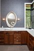 Modern home with Bath Room, Wall Lighting, Marble Counter, Vessel Sink, Ceramic Tile Floor, and Recessed Lighting. master bathroom Photo 2 of Westlake3