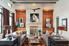 Modern home with Living Room, Sofa, End Tables, Coffee Tables, Carpet Floor, Recessed Lighting, Medium Hardwood Floor, and Standard Layout Fireplace. living Photo 7 of Westlake3