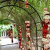 Beautiful entrance gardens Photo of VillasTaos Retreat Pool Villa modern home