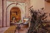 Modern home with Outdoor, Front Yard, Raised Planters, Plunge Pools, Tubs, Shower, Large Patio, Porch, Deck, Gardens, Trees, Hanging Lighting, Walkways, Stone Patio, Porch, Deck, and Tile Patio, Porch, Deck. Courtyard entrance RoyalRiad Marrakech Photo 3 of Riad Privilege Marrakech